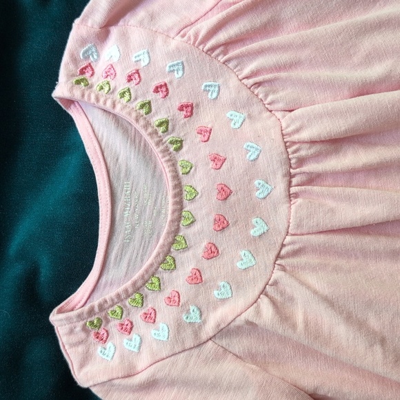 Isaac Mizrahi 24 Month Embroidered Heart Top - Picture 2 of 6